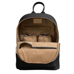 Black Diaper Bag w/ Gold Zippers